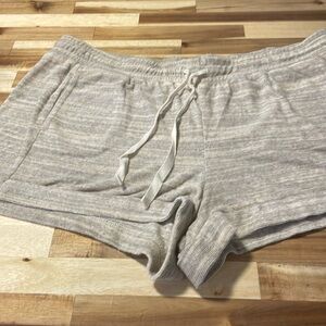 Loft shorts.  Sold together.  Terry short is XL and linen are 14.